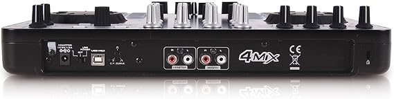 DJ Tech, 88-Key, 10.00 x 3.00 x 14.00 (4MIX) Black