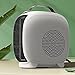 Mini chauffage, chauffage électrique, chauffage avec thermostat réglable 2200 W, chauffage soufflant à économie d'énergie, chauffage électrique portable, sortie d'air extra large, contrôle i