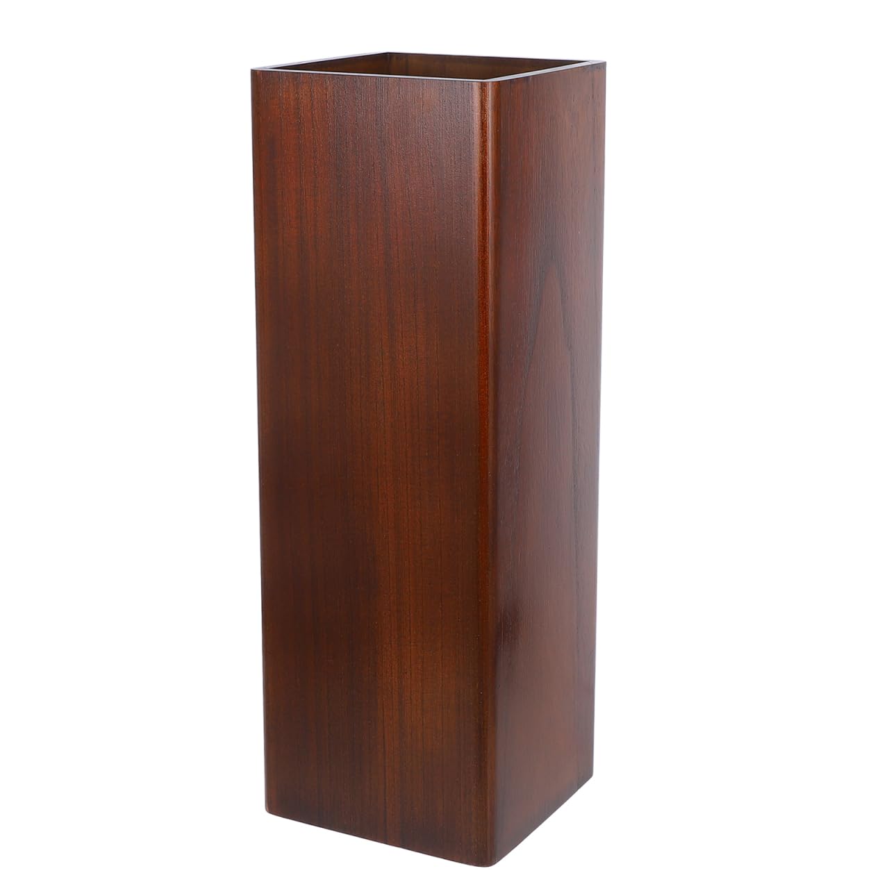 FCXWEVR Solid Wood Umbrella Stand Brown 19.48"x6.61"x6.88" Entryway nizer for Home Office Hotel - Stylish Storage Solution for Umbrellas and Accessories