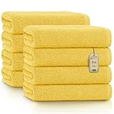 NatureMark Toallas – Juego de 8 Piezas – 100% Algodón, Suaves y Altamente...