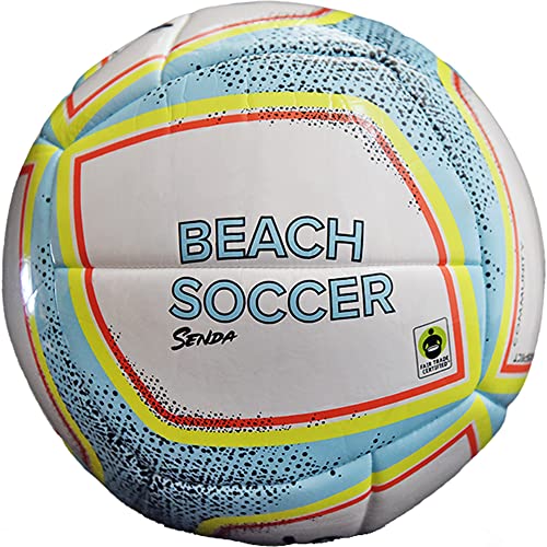 Senda Playa Beach Soccer Ball, Fair Trade Certified, White/Blue, Size 5 (Ages 13 & Up) #TOP2