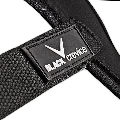 BLACK CREVICE Protezione per la schiena I Paraschiena unisex I Gilet protettivo per sport invernali e sci I Protezione dorsale con spallacci regolabili I Gilet protettivo ergonomico - Image 4