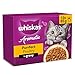 Price comparison product image WHISKAS AROMATIC Adult Wet Cat Food in Gravy 12x85g Purrfect Poultry (Pack of 4)