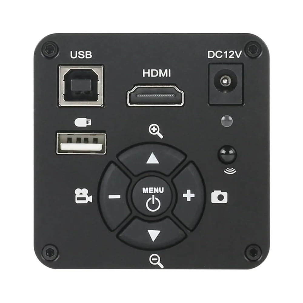Zestaw akcesoriów do mikroskopu 40 MP 4K mikroskop cyfrowy 500X obiektyw z mocowaniem C HDMI USB kamera mikroskopowa do naprawy telefonu lutowania szkiełek mikroskopowych