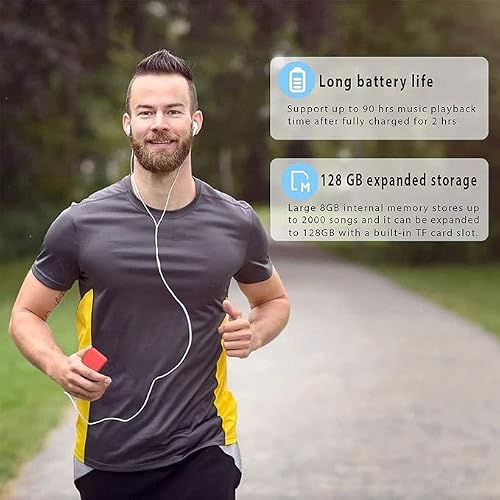 Vorstik MP3 Player – HiFi Digitales Audio Gerät mit 1.8 Zoll TFT Display