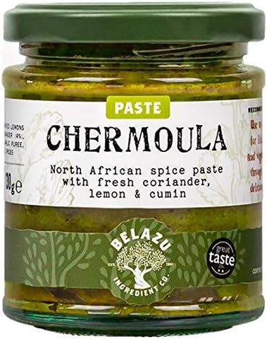 BelazuChermoula African Spices Paste 2x130g (Pack of 2)