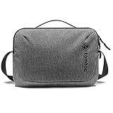 tomtoc Daily Shoulder Bag for 2020 10.9-inch iPad Air 4, 11-inch iPad Pro, Messenger Bag for 9.7-10 inch Tablet, Waterproof Crossbody Bag with Smart Organization for Accessories/Essentials Lightweight