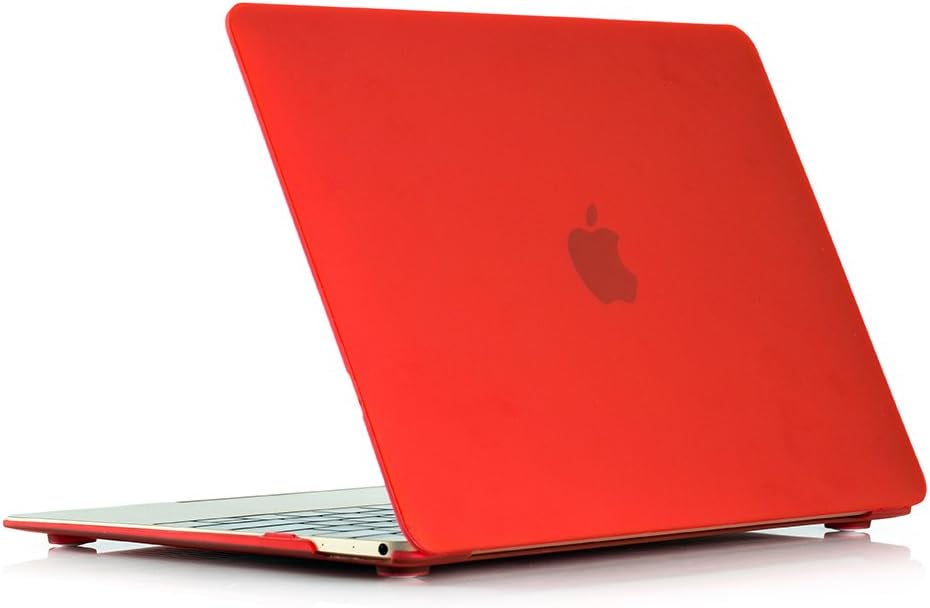 RUBAN Case Compatible with MacBook 12 Inch A1534 - Slim Snap On Hard Shell Protective Cover, Pink