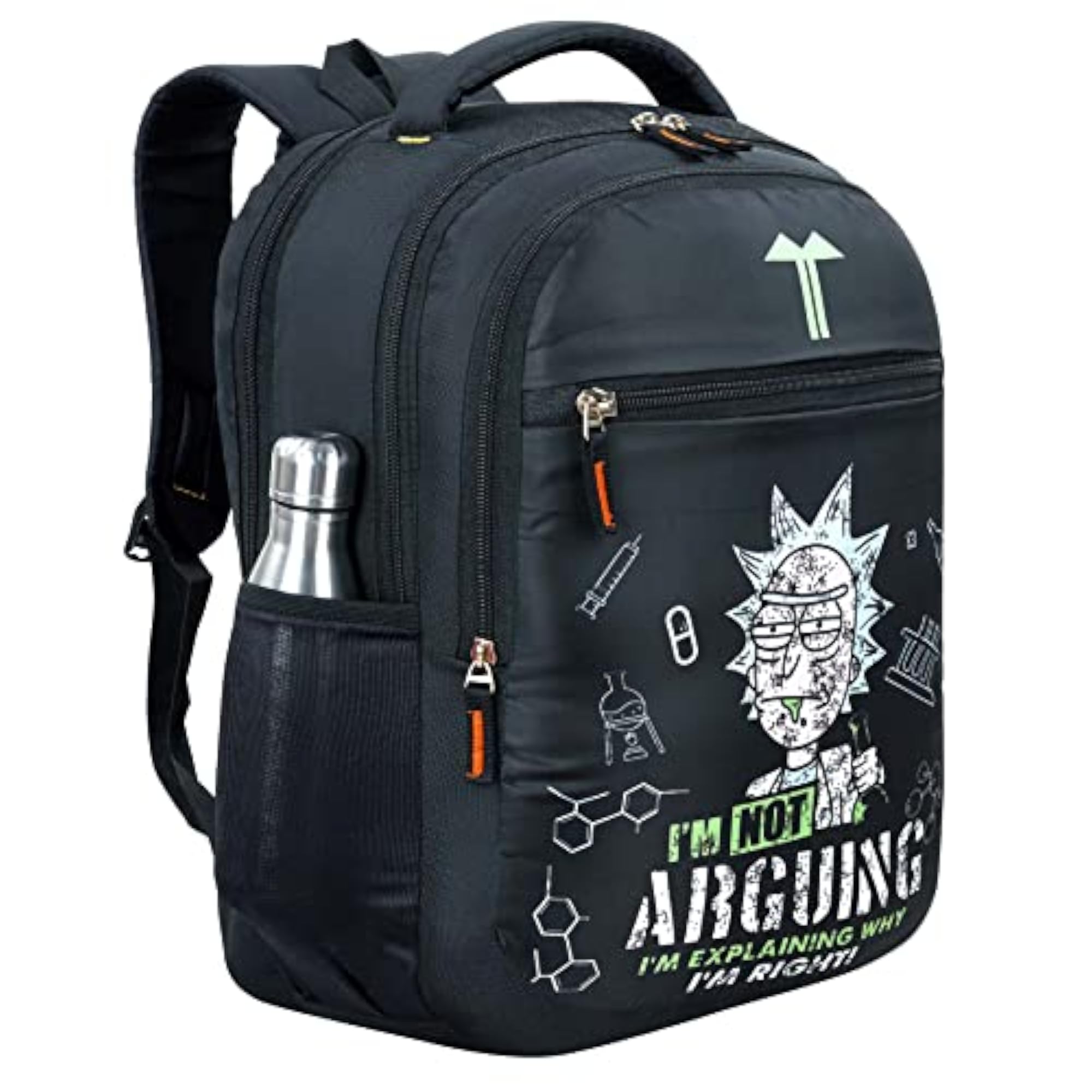 Unisex Casual Polyester 36L Backpack for School and Travel