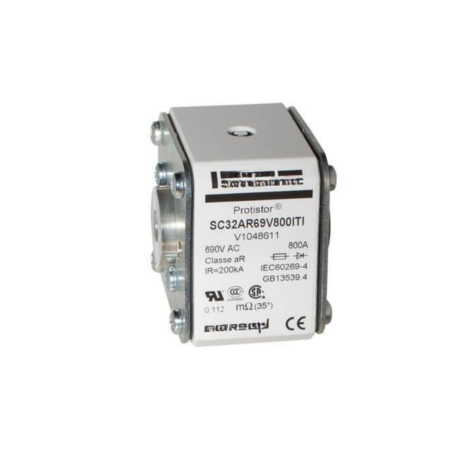 Fusible SC32AR69V800TI N1047064 haute performance pour armoire électrique