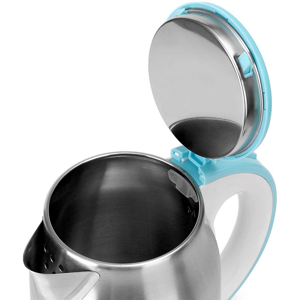 Bollitore elettrico, Bollitore bollente a pulsante, Bollitore silenzioso veloce da 2000W, Bollitore capacità 2L, Bollitore bollente riscaldamento del telaio-Coffee