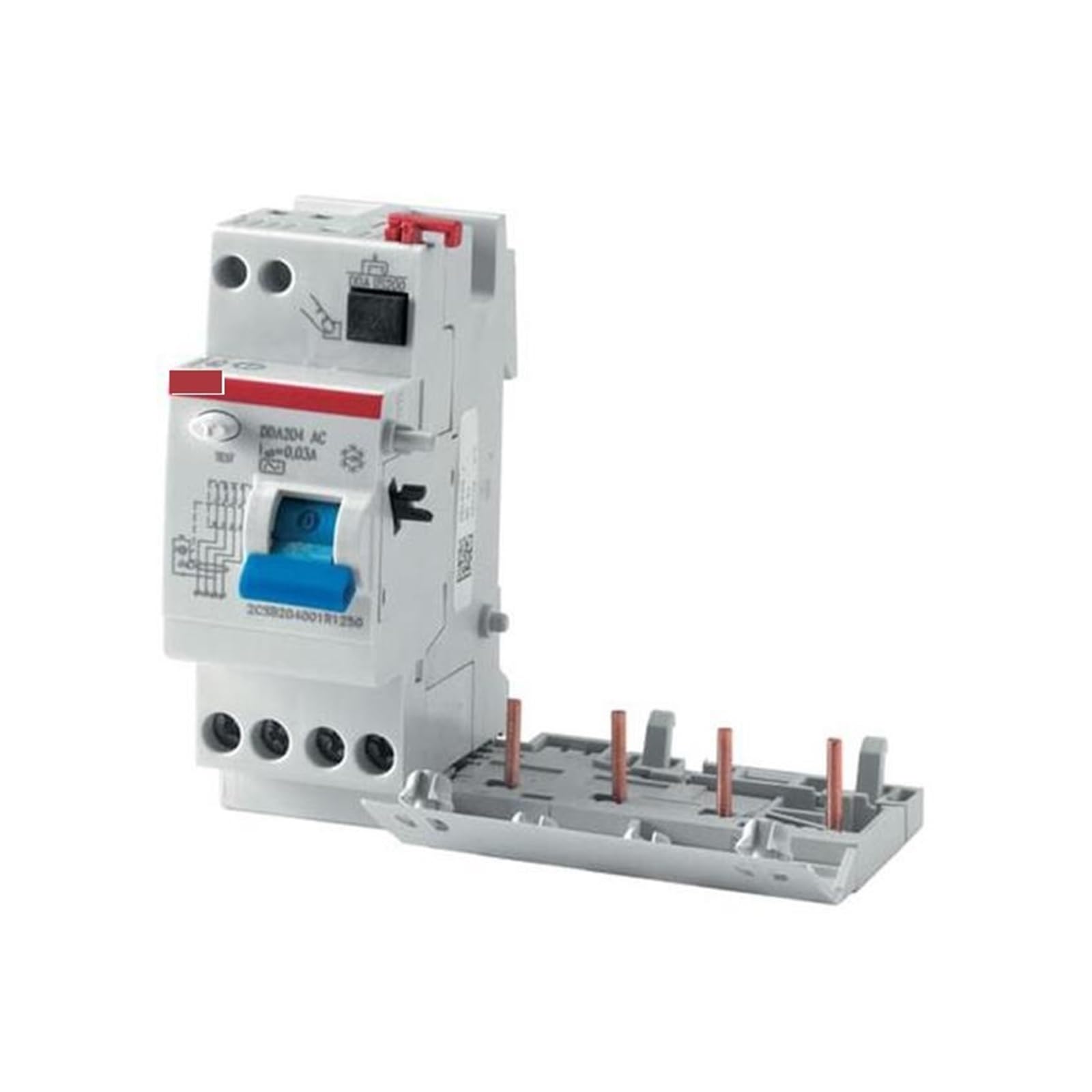 Module de fuite électromagnétique DDA204 A-40/0,03 tetrapolaire pour tableau electrique