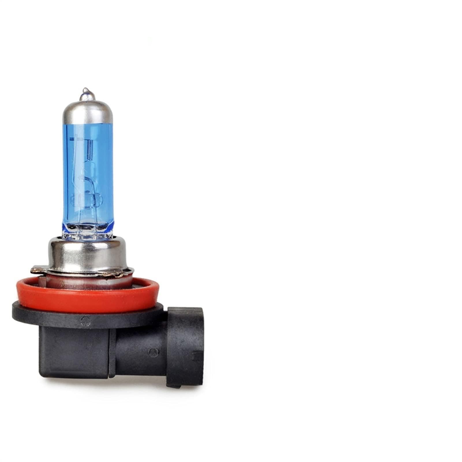 Phares 2 PCS Dernière Voiture Super Bright 55W H4 H7 H11 H1 9005 9006 HB3 HB4 Lampe halogène Prise Originale Phare AutoPlight Ampoule 5500K Blanc (Emitting Color : 2 PCS H11)
