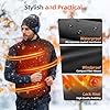 Bopoid Heated Vest for Men with APP Control, Lightweight Electric Mens Heated Vest with 12V Battery Pack for Winter Cycling #3