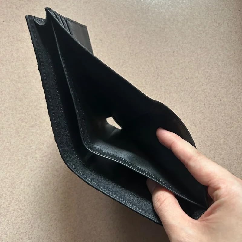 Cartera corta de piel de cocodrilo exótica auténtica para hombre, piel de cocodrilo auténtica, pequeña, clásica, plegable