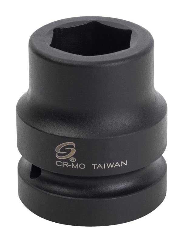 Soquete de Impacto Sunex Tools com Encaixe de 25,4 mm, 15/16 pol. (23,8 mm), 6 Pontos, Aço CR-MO, Modelo 530