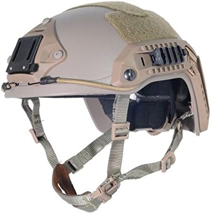 FMA Airsoft OPS CORE TAN Sand DE SWAT Tactical Maritime ABS Helmet Jump Rail M/L @ Helmet World