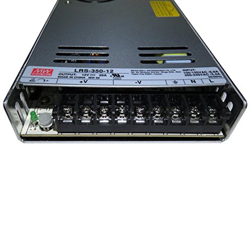 Amazon.co.jp: AC/DCスイッチング電源 LRS-350-12 12V DC12V 29.1A