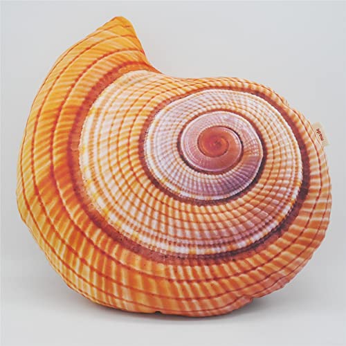 Jianeexsq Simulation Marine Beach Sea Snail Conch Shaped Throw Pillows Plush Cusion Nap Pillow Home Decorative Accent Cotton Sofa Bed Chair Seat Cushion #TOP2