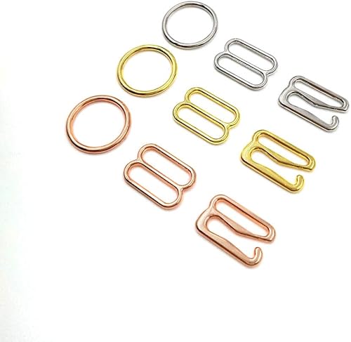 Anillos de sujetador, deslizadores y ganchos, ajustadores de correa, varios tamaños, accesorios de ajuste de ropa interior, suministros de bramking