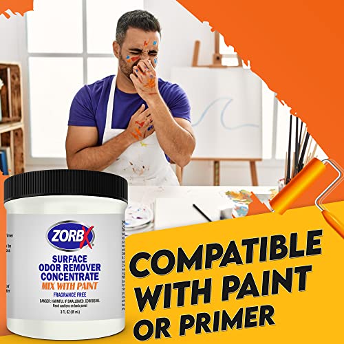 Zorbx Odor Remover Paint Additive (2 Jar For 4 Gallons Of Paint) #TOP4