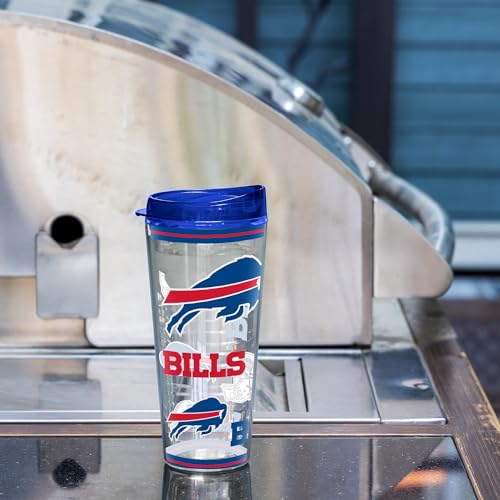 Image of Rico Industries NFL Football Buffalo Bills Double Wall 20oz Tritan Tumbler