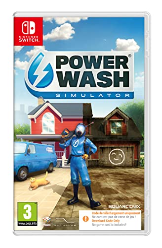 Power Wash Simulator Nintendo Switch Code de téléchargement jeu de simulation