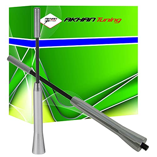 ANTC165 - Décoratifs antenne Chrome ALU Conception Antenne Antenne voiture auto DUMMY antenne de...