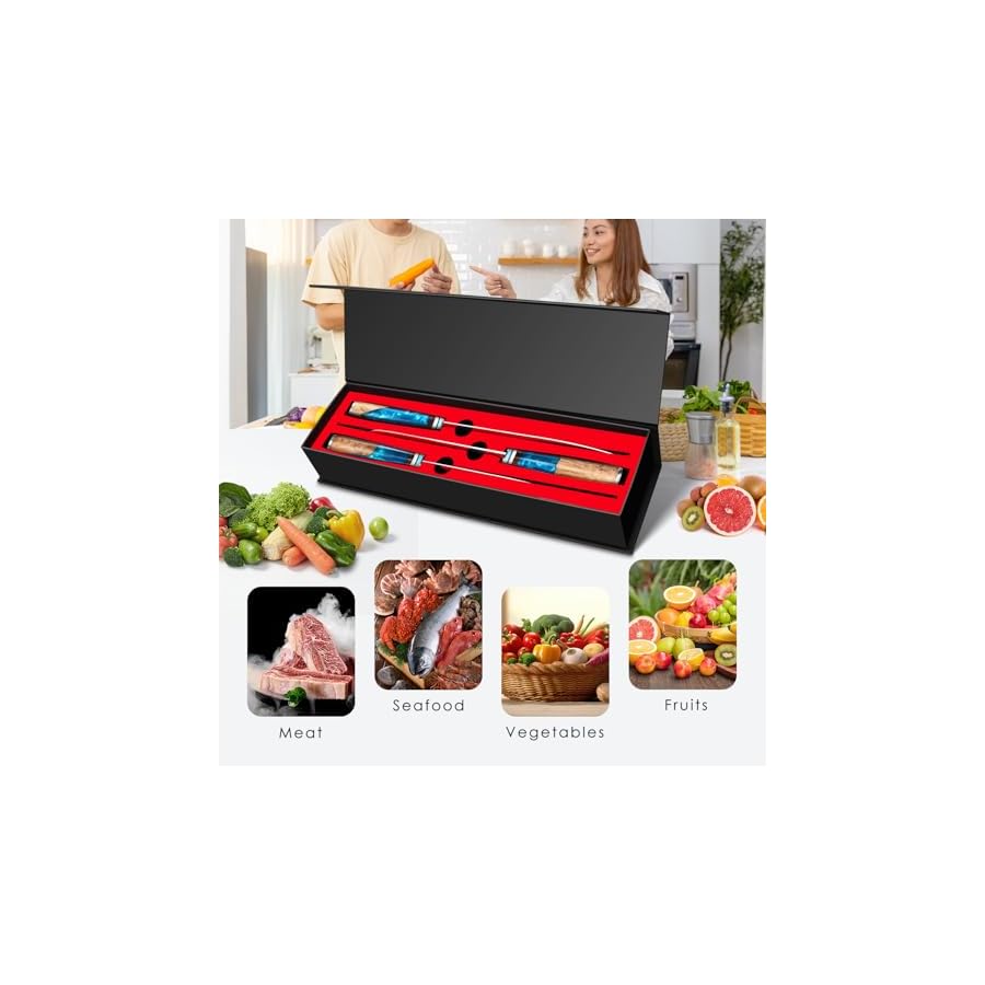 Chef Knife Set Damascus, 3PCS Professional Japanese VG10 Damascus Steel Kitchen Knife Set Chefs Knife, Paring knife, Santoku Knives, Chef Knife Set for Kitchen with Gift Box