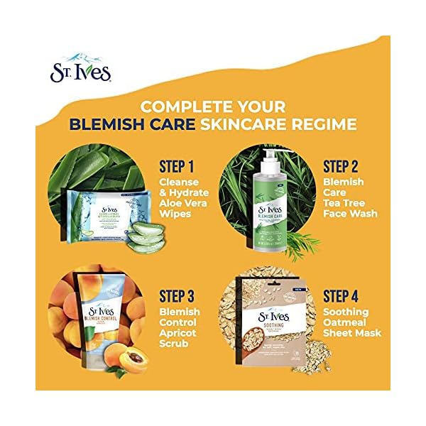 St-Ives-Acne-Control-Face-Scrub-Deeply-Exfoliates-and-Prevents-Acne-for-Smooth-Glowing-Skin-Apricot-Made-with-Oil-Free-Salicylic-Acid-Acne-Medication-Made-with-100-percent-Natural-Exfoliants-6-oz St. Ives Acne Control Face Scrub Deeply Exfoliates and Prevents Acne for Smooth, Glowing Skin Apricot Made with Oil-Free Salicylic Acid Acne Medication, Made with 100% Natural Exfoliants 6 oz