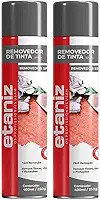2 Spray Removedor De Tinta Verniz Parede Teto Etaniz 400ml
