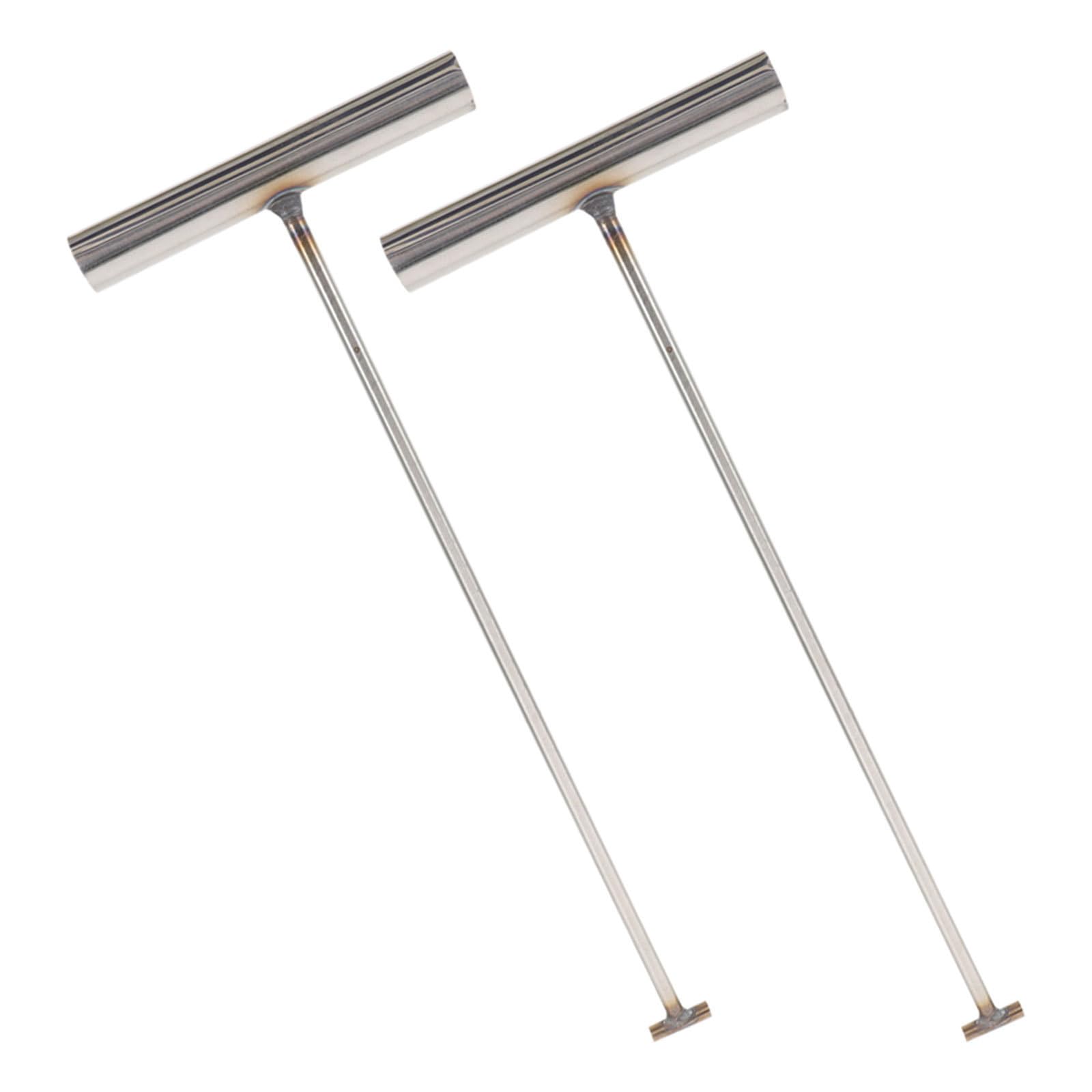 2 crochets de levage en acier inoxydable argenté pour usage professionnel - 8