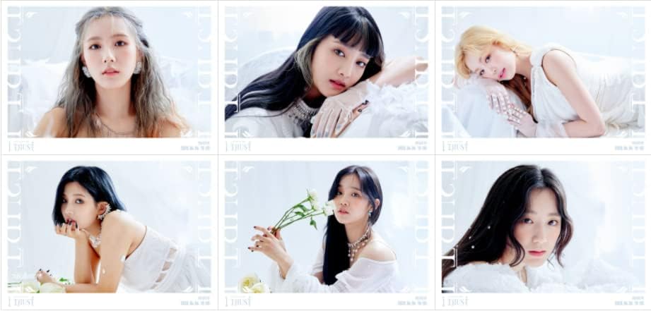 Miniatura 8 de G I-DLE I Trust 3rd Mini álbum Lie Version CD1p Mini Poster On Pack100p Booklet16p Brochure1p PhotoCard1p Translúcido PhotoCardMessage PhotoCard