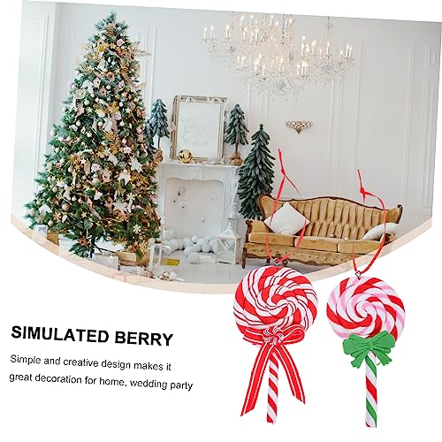 Adornos navideños de piruleta para crear un hogar dulce 5