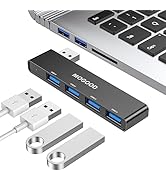 USB Splitter for Laptop MOGOOD USB Splitter USB Hub 3.0 USB Hub for Laptop Multiport Adapter for ...