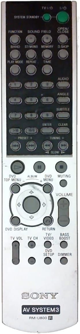 Sony RM-U800 Remote Control DVD Home Theater System Receiver AVD-K800P HT-C800DP