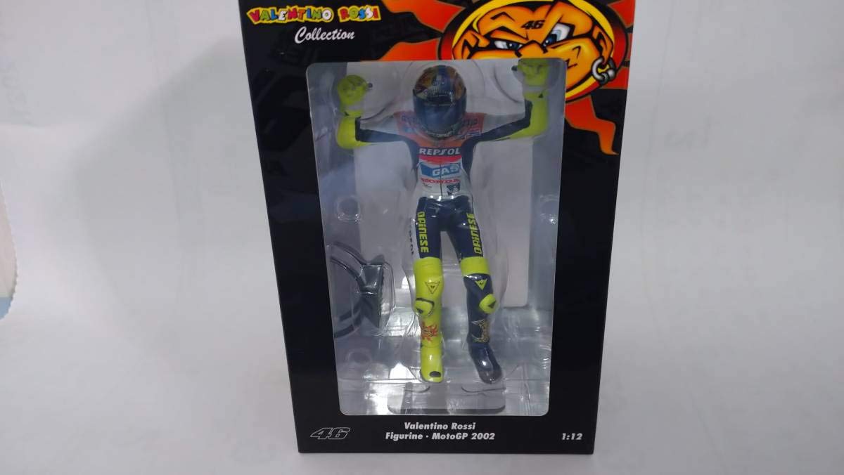 バレンティーノ・ロッシ フィギュア MotoGP 2002 2,568個限定 バレンティーノ・ロッシ フィギュア MotoGP 2002 2,568個限定