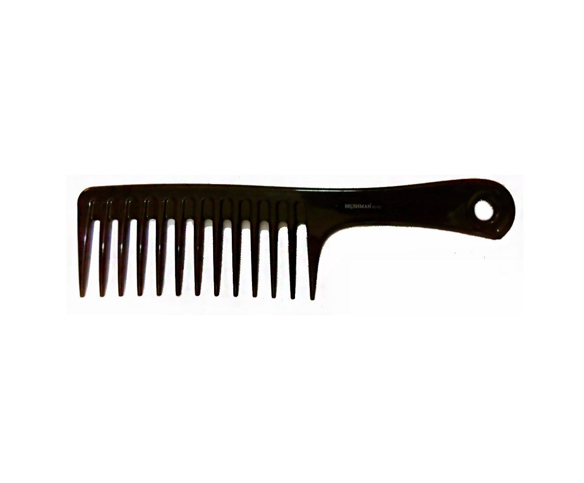 BrushmanHair Comb - Half Wide Teeth