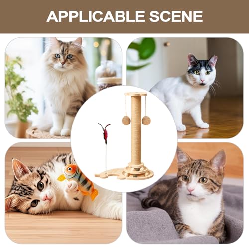 Jouet interactif pour chat d'intérieur contre l'ennui et le stress - 5