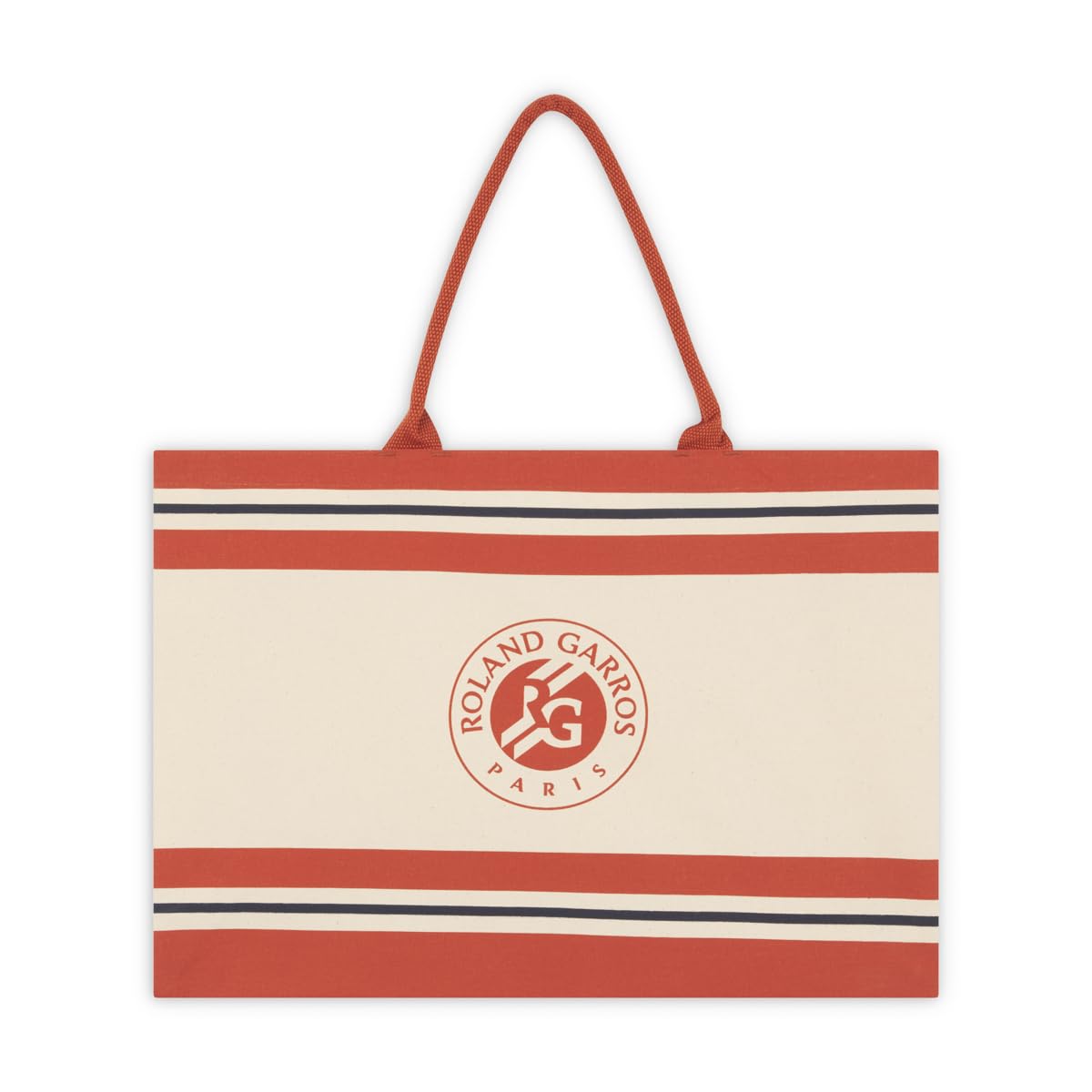 ROLAN GARROS Heritage Tote Bag Beige