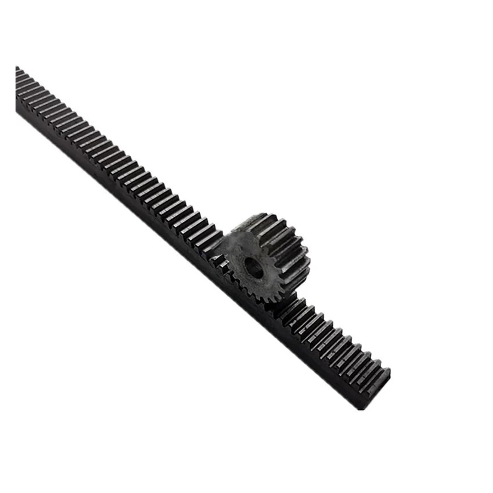 5 pièces 1Mod 1 module crémaillère en acier de haute précision 10x10x1000mm + 5 pièces engrenages à pignon 20 dents