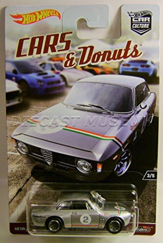 ALFA ROMEO GIULIA SPRINT GTA CARS & DONUTS CAR CULTURE RR HOT WHEELS DIECAST