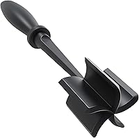 Vista 2 de Picador de carne, molinillo de cocina, picador de hamburguesas resistente al calor y picador de carne molida, picadora de mezcla antiadherente