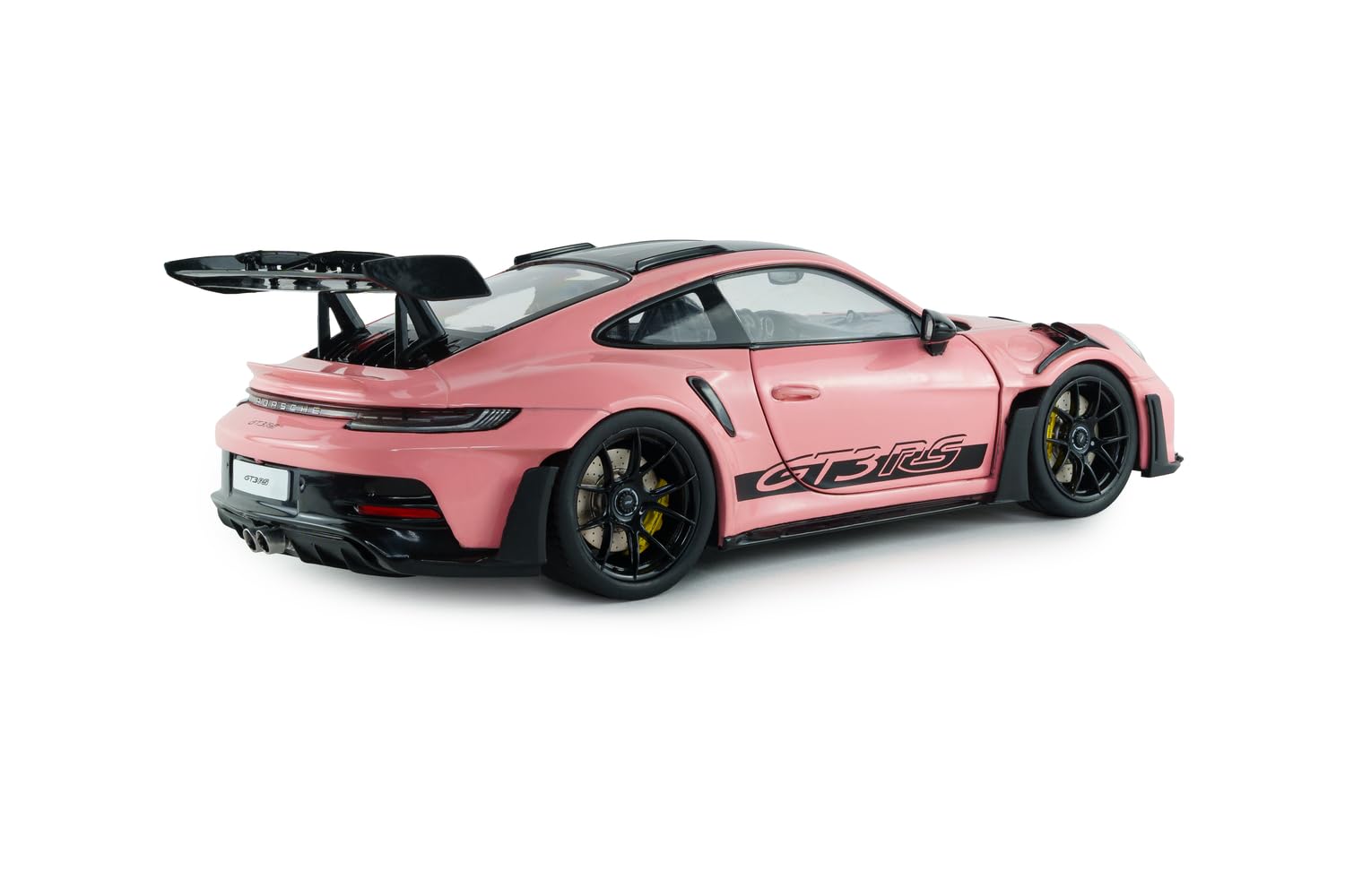 Solido - Porsche 911 GT3 RS 2024 1:18 – Die-Cast Modellauto, Sammlermodell aus Metall, pink, Exklusives Deutschland Modell, mit Kunststoffsockel, Fensterkarton