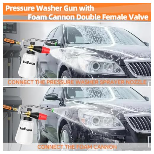 Heliwoo High-Pressure Foam Cannon Gun