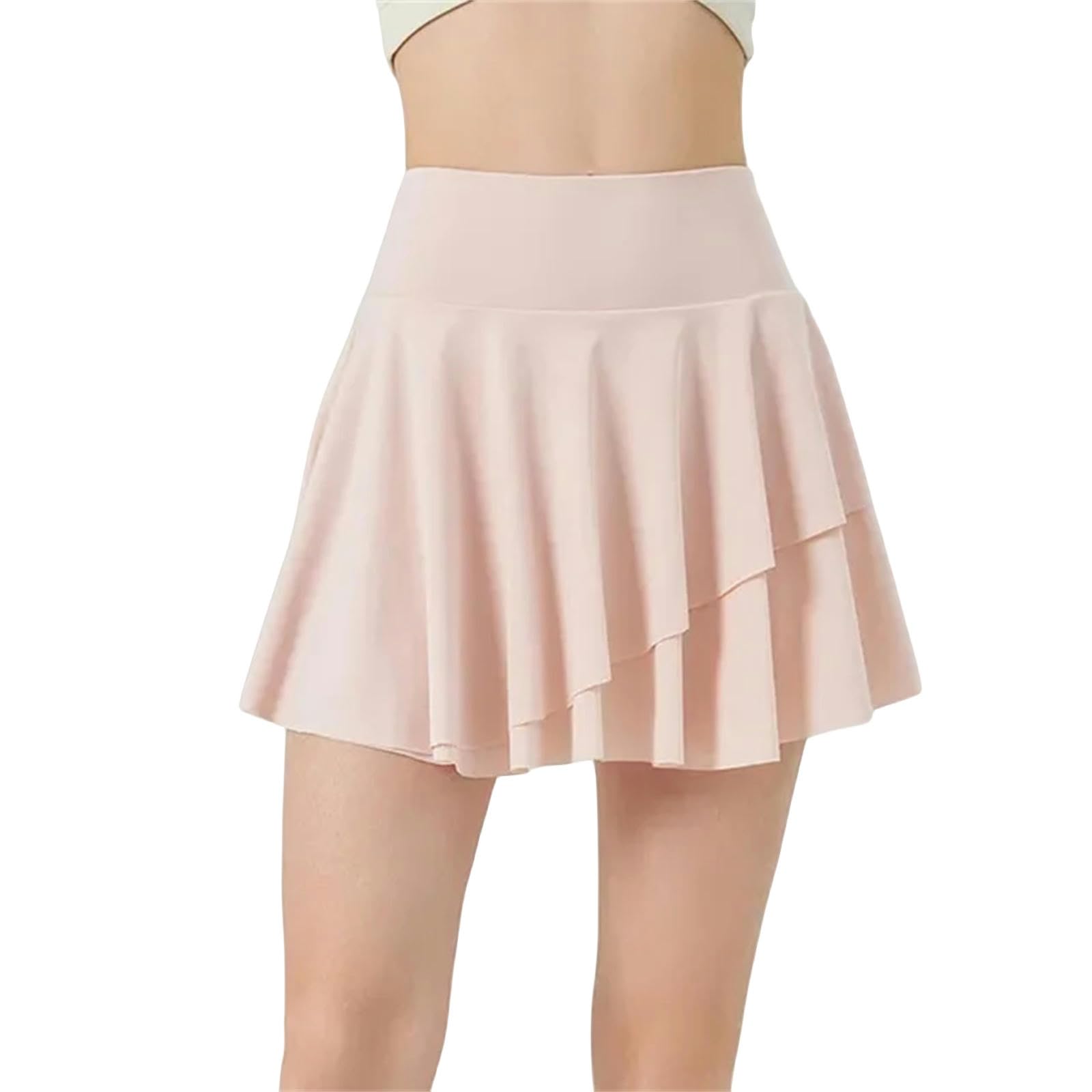 Falda Plisada Falda De Tenis De Mujer Refrescante, con Función De Protección Solar, Falda De Tenis De Golf Plisada