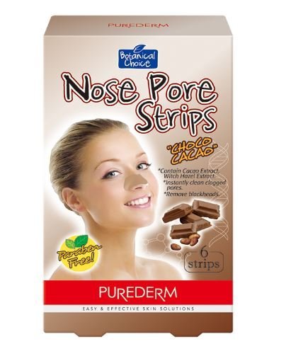 Purederm Choco Cacao Nose Pore Strips (24 Strips)