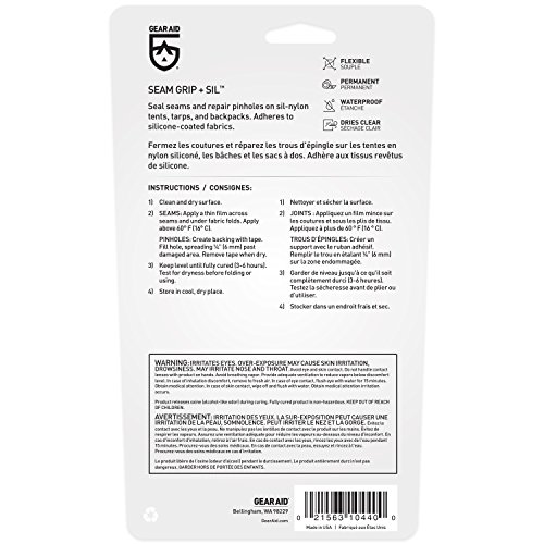 GEAR AID Seam Grip SIL Silicone Sealant