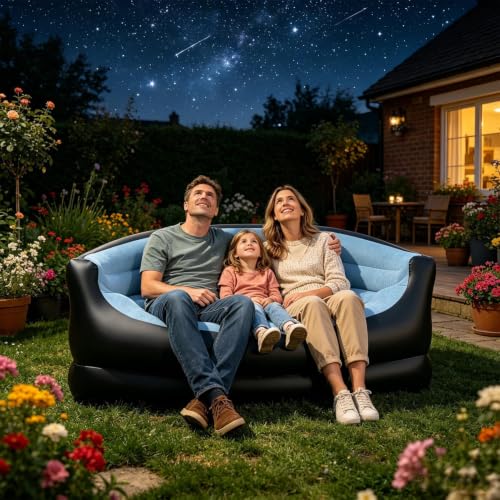 Sofá hinchable para exterior compacto y sillón de viaje 3