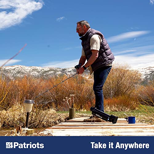 4Patriots Sun Kettle Personal Water Heater: Portable Thermos Boils Water Using The Sun, Thermal Flask For Camping, Hunting, Backpacking & Survival, Solar Powered, Lightweight & Gas & Electricity Free #TOP7
